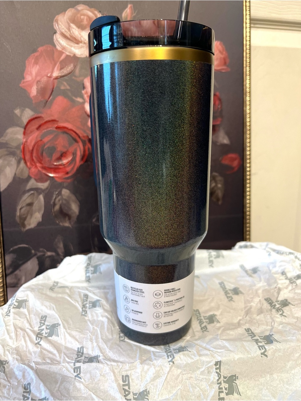 Stanley Iridescent “FAIRY DUST” 40oz Tumbler-NIB - Picture 7 of 11